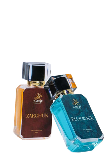 ZAUQÉ Duo Bundle – Zarghun 50ml + Blue Rock 50ml